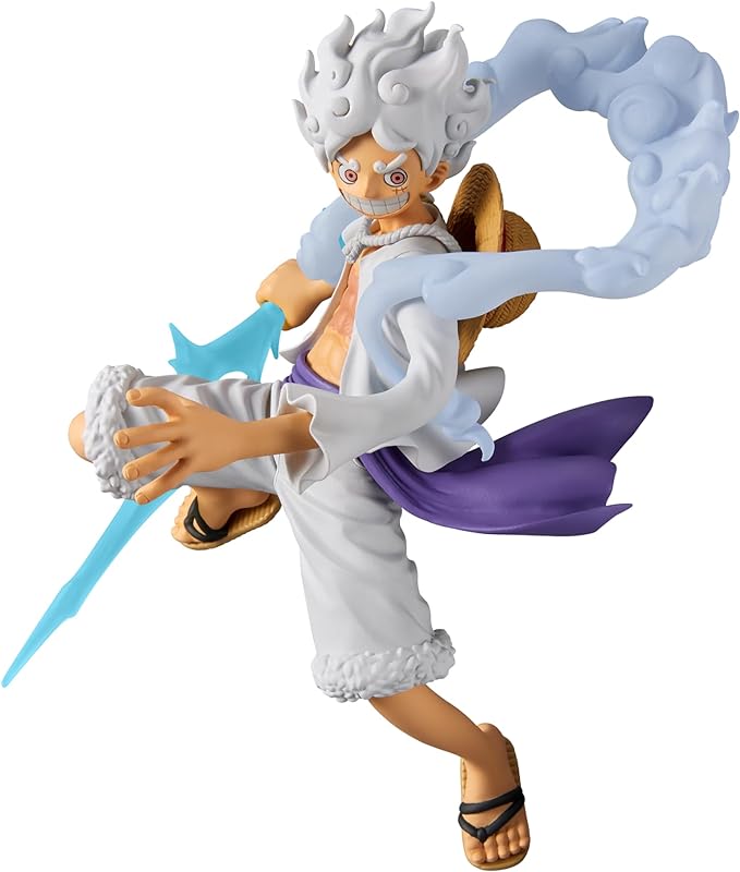 Banpresto - One Piece - Monkey D. Luffy (Gear 5), Bandai Spirits DXF ~The Grandline Series~ Extra Figure - Figurio