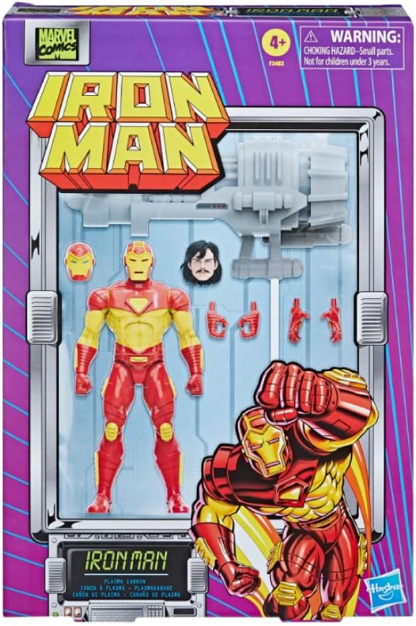 Hasbro Marvel Legends Series Retro Iron Man 6-inch Action Figure - Figurio