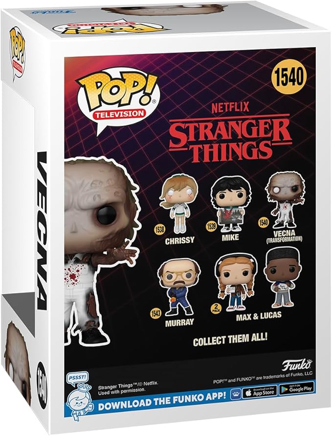 Funko Pop! TV: Stranger Things - Vecna (Transformation) - Figurio