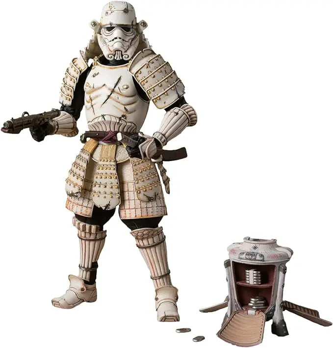 TAMASHII NATIONS - Star Wars: The Mandalorian - Ashigaru Stormtrooper (Remnant), Bandai Spirits Meisho Movie Realization Action Figure - Figurio