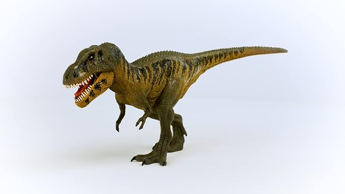 Schleich Dinosaurs Large Realistic Tarbosaurus Toy Figure - King Size Prehistoric World Dinosaur Movable Jaw Action Figure, Large Jurassic Planet Toy for Boys and Girls, Gift for Kids Age 4+ - Figurio