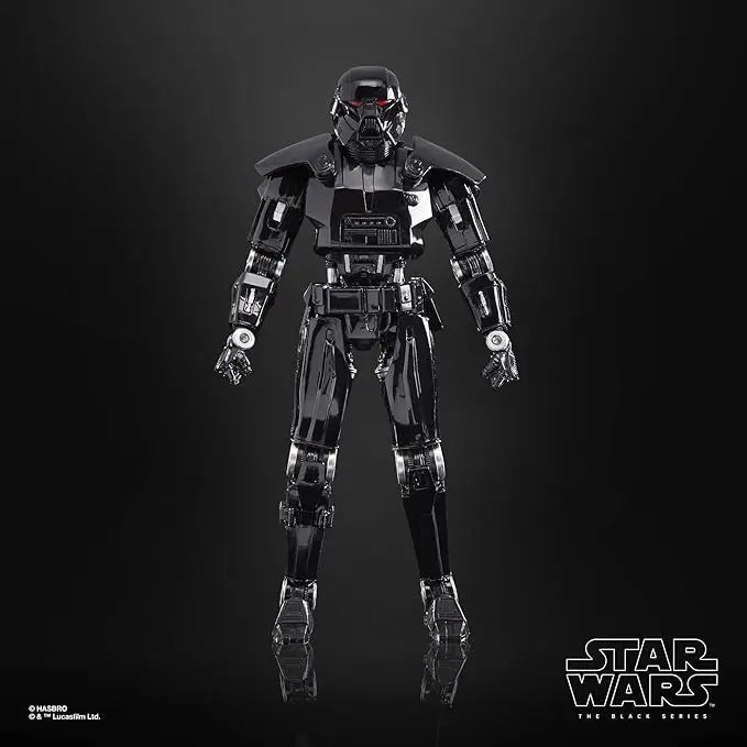 STAR WARS The Black Series Dark Trooper Toy 6-Inch-Scale The Mandalorian Collectible Action Figure, Toys for Kids Ages 4 and Up - Figurio