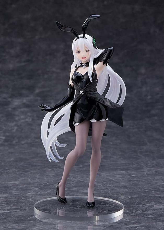 Taito Re:Zero Coreful Figure - Echidna~ Bunny ver~ Prize Figure, Black - Figurio