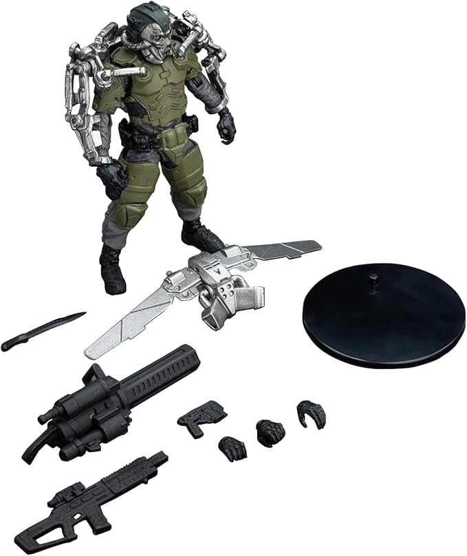 JOYTOY 1/18 Action Figures Army Builder Promotion Pack Figure 29 - Lone Wolf with Exoskeleton Collection Models Christmas Birthday Gifts - Figurio