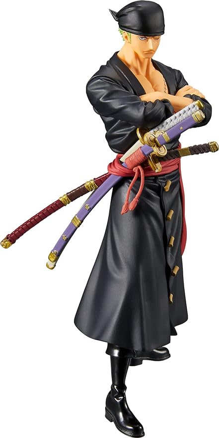 Banpresto One Piece Grandline Series - Roronoa Zoro Wano Country Ver. 5 Figure - Figurio