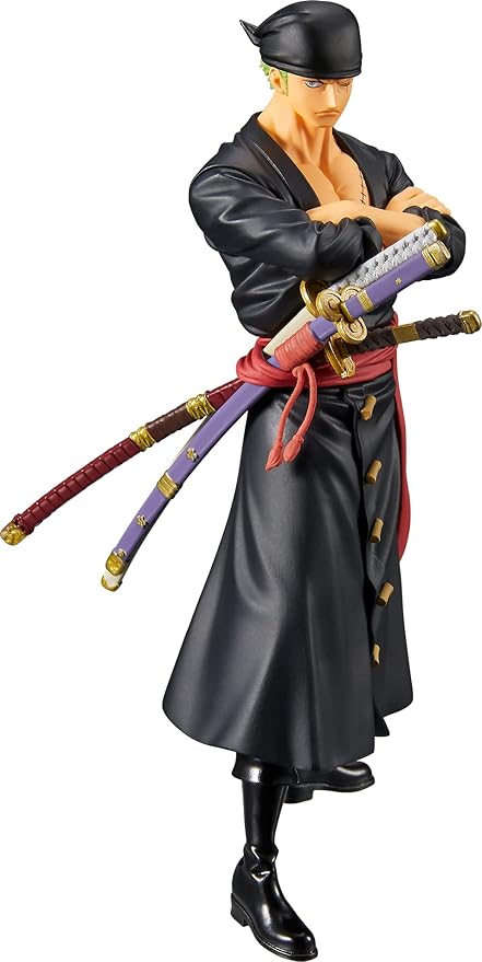 Banpresto One Piece Grandline Series - Roronoa Zoro Wano Country Ver. 5 Figure - Figurio