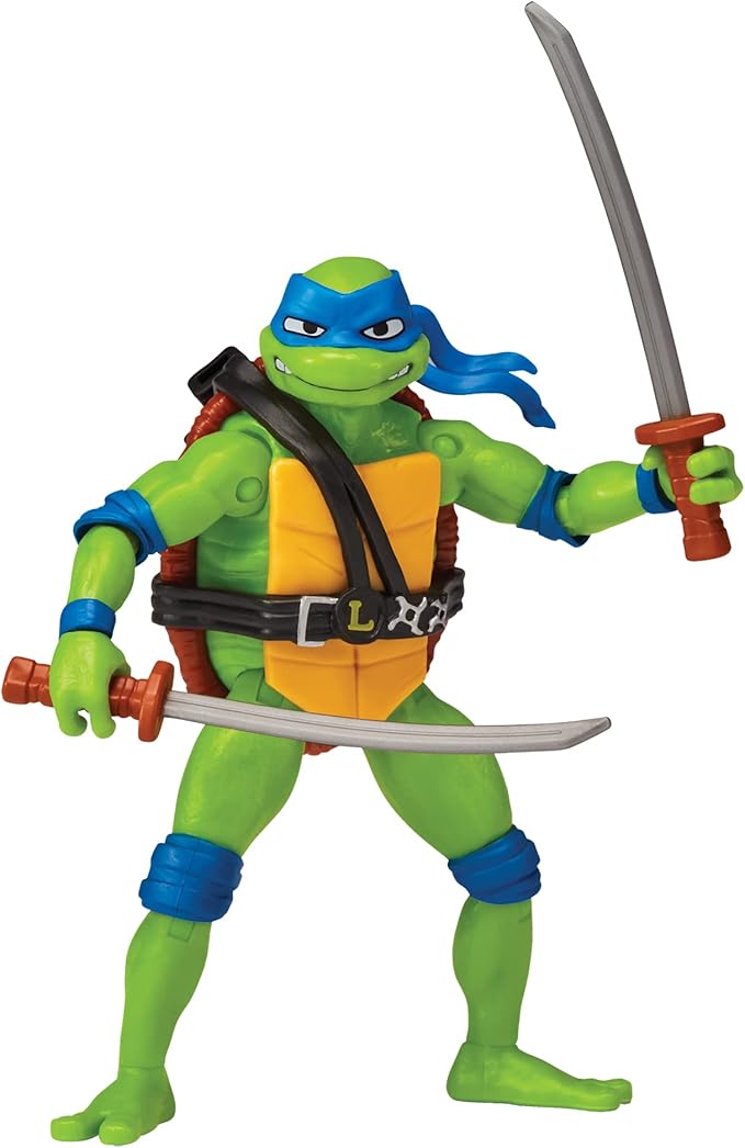 Teenage Mutant Ninja Turtles: Mutant Mayhem Basic Figure Turtle 4-Pack Bundle by Playmates Toys - Figurio