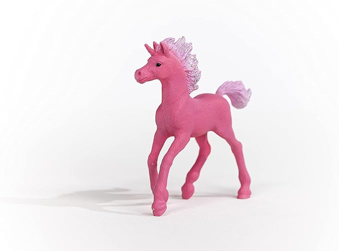 Schleich bayala, Collectible Unicorn Toy Figure for Girls and Boys, Bubble Gum Unicorn Figurine (Dessert Series), Ages 5+ - Figurio