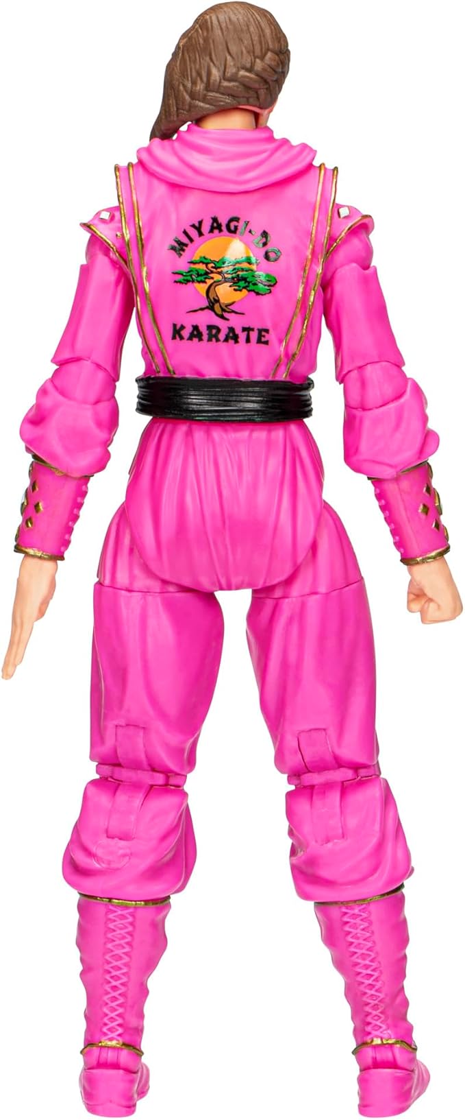 Hasbro Power Rangers x Cobra Kai Ligtning Collection 15cm Morphed Samantha LaRusso Pink Mantis Ranger Figure - Figurio