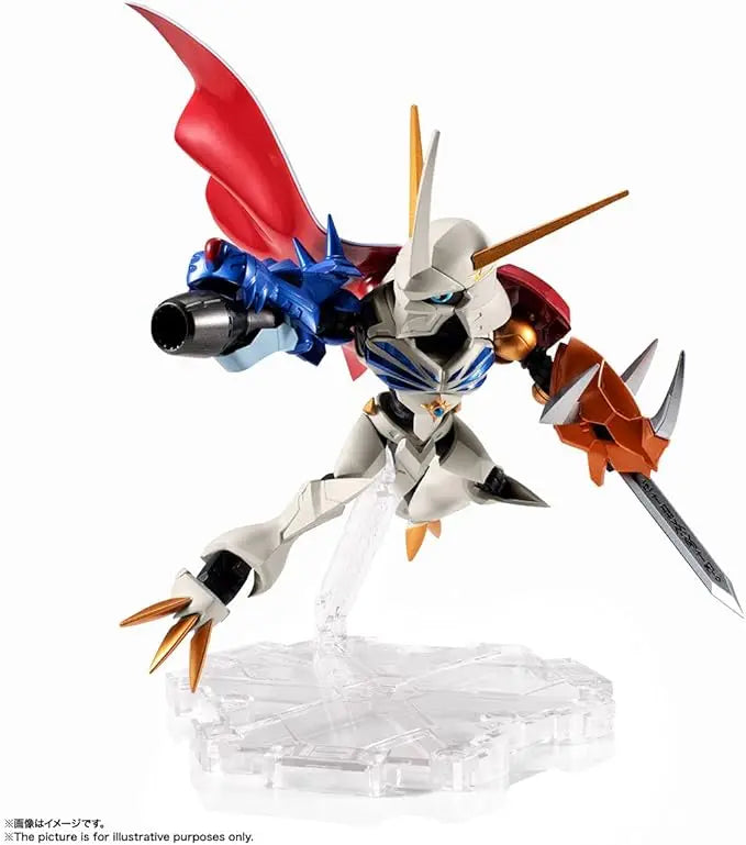 TAMASHII NATIONS - Digimon Adventure: Children's War Game - Omegamon (Special Color Version), Bandai Spirits NXEDGE Style Action Figure - Figurio