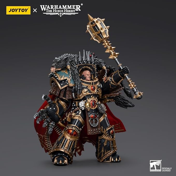 JOYTOY Warhammer The Horus Heresy 30k 1/18 Action Figure Sons of Horus Warmaster Horus Primarch of The XVlth Legion Collection Model Birthday Gifts - Figurio