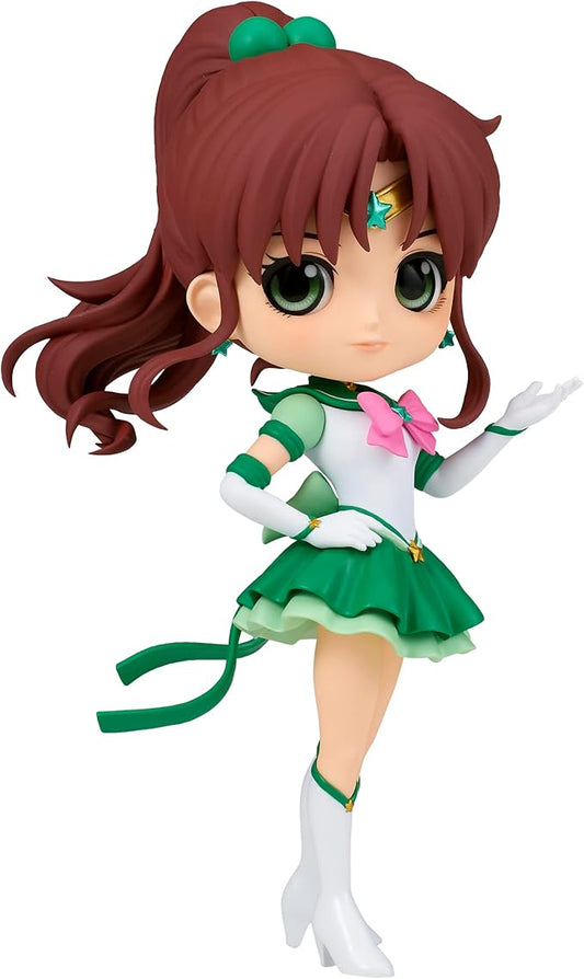 Banpresto - Pretty Guardian Sailor Moon Cosmos The Movie - Eternal Sailor Jupiter (ver. A), Bandai Spirits Q Posket Figure - Figurio