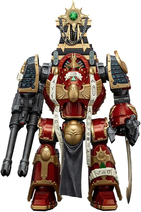 JOYTOY 1/18 Action Figure Warhammer 30K The Horus Heresy Thousand Sons Contemptor-Osiron Dreadnought with Gravis Force Blade and Gravis Autocannon Collection Model Birthday Gifts 11.81 inch Pre-Order - Figurio