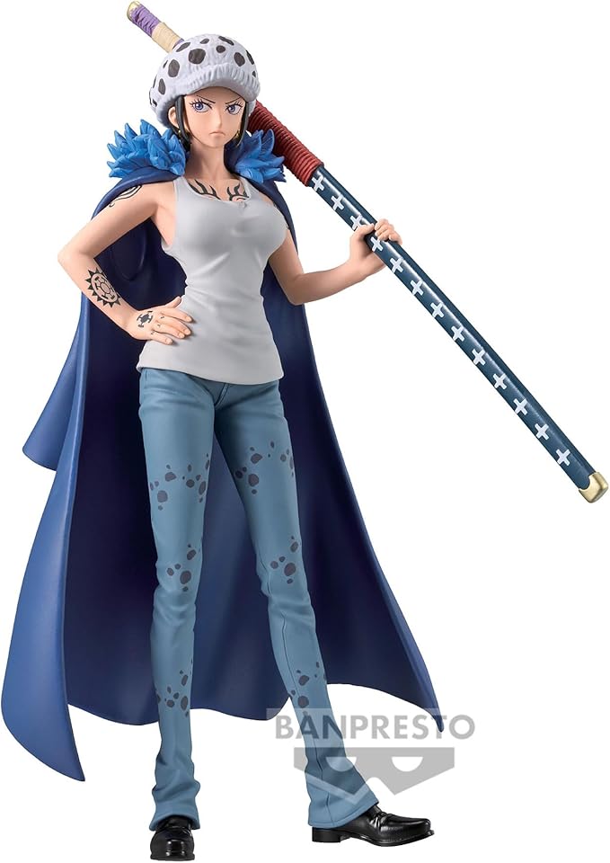 Banpresto - One Piece - Trafalgar Law Change ver., Bandai Spirits DXF ~The Grandline Series~ Extra Figure - Figurio