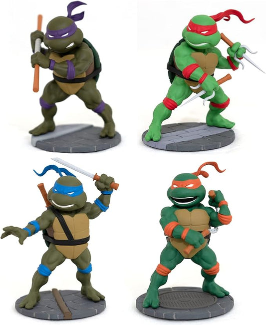 San Diego Previews Exclusive 2023 Teenage Mutant Ninja Turtles D-Formz Box Set - Figurio