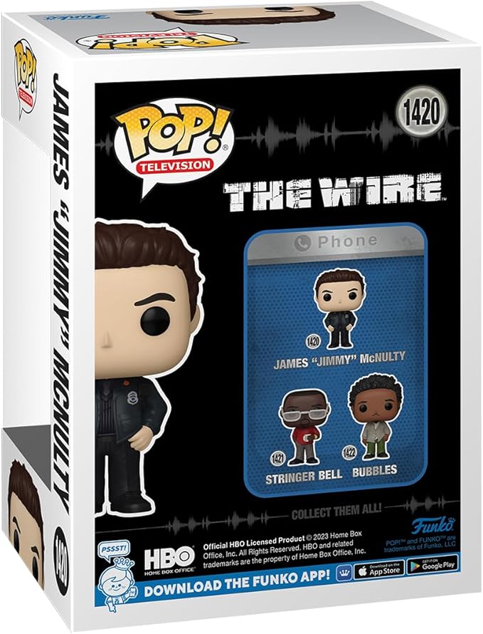 Funko Pop! TV: The Wire - James Jimmy McNulty - Figurio