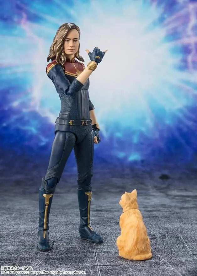 TAMASHII NATIONS - The Marvels - Captain Marvel (The Marvels), Bandai Spirits S.H.Figuarts Action Figure - Figurio