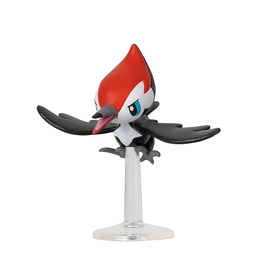 Pokemon Articulated Battle Figure Set Multi-Pack (Pikipek, Galarian Ponyta, and Snorunt) - Figurio