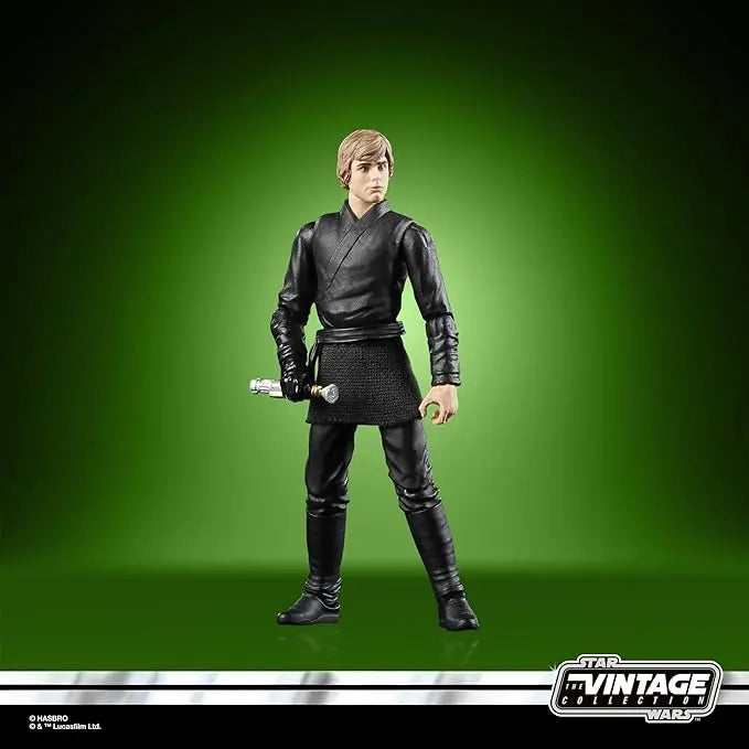 STAR WARS The Vintage Collection Luke Skywalker (Jedi Academy), The Book of Boba Fett 3.75-Inch Collectible Action Figures, Ages 4 and Up - Figurio