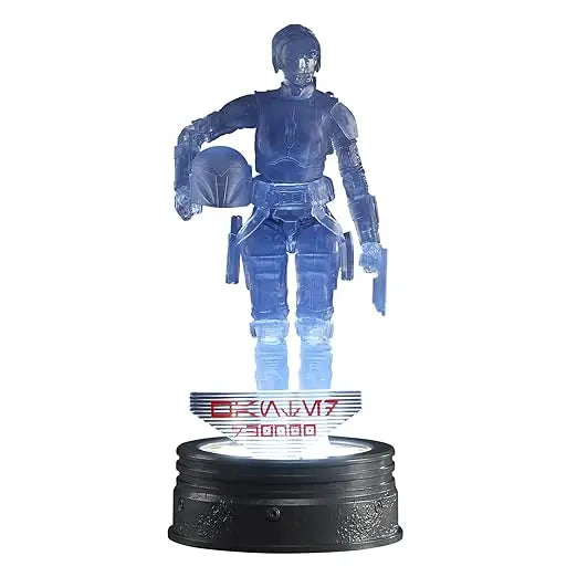 STAR WARS The Black Series - Holocomm Collection - Bo-Katan Kryze - 6" Collectible Action Figure with Holographic Disco That Lights Up - Ages 4+ - Figurio