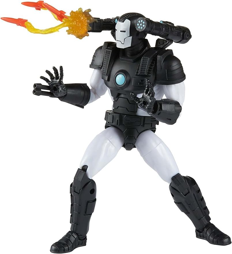 Marvel Legends Series War Machine 6-inch Action Figure Iron Man Toy, 6 Accessories, Multicolored, F3448 - Figurio