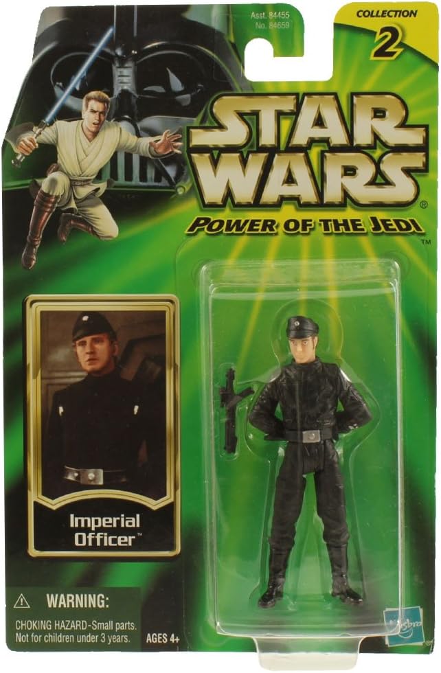 Star Wars, Power of the Jedi, Imperial Officer Action Figure, 3.75 Inches - Figurio