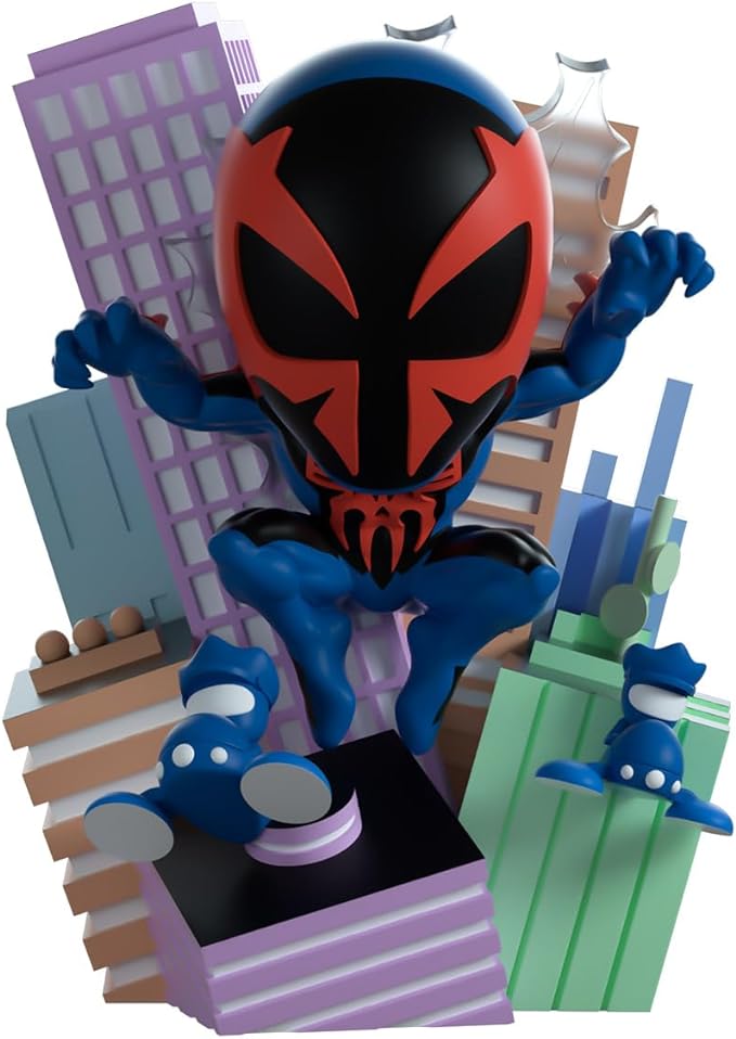 Youtooz Marvel Collection Spiderman 2099#1 5.1 inch Vinyl Figure, Collectible Miguel O'Hara Action Figure, Spiderman Figure, Spiderman Collectibles for Boys, Spiderman Action Figure - Figurio