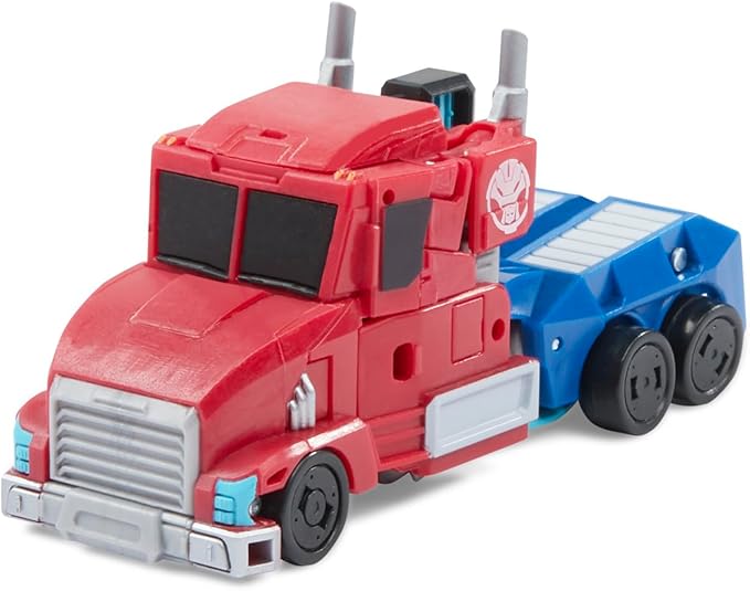 Transformers Toys EarthSpark Deluxe Class Optimus Prime Action Figure, 5-Inch, Robot Toys for Kids Ages 6 and Up - Figurio