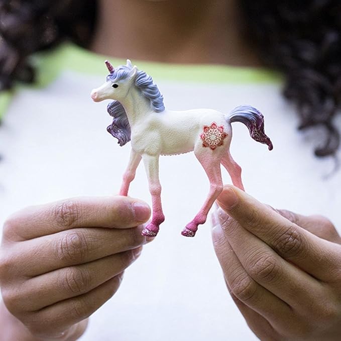 Schleich bayala, Unicorn Toys, Unicorn Gifts for Girls and Boys 5-12 Years Old, Mandala Unicorn Foal - Figurio