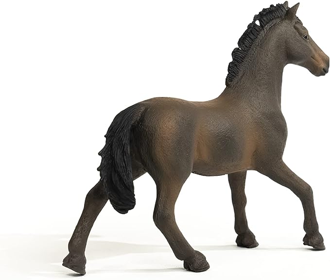 Schleich Horse Club Oldenburger Stallion Horse Figurine - Detailed Horse Toy in Spirited Pose, Durable for Education and Imaginative Play for Boys and Girls, Gift for Kids Ages 5+ - Figurio