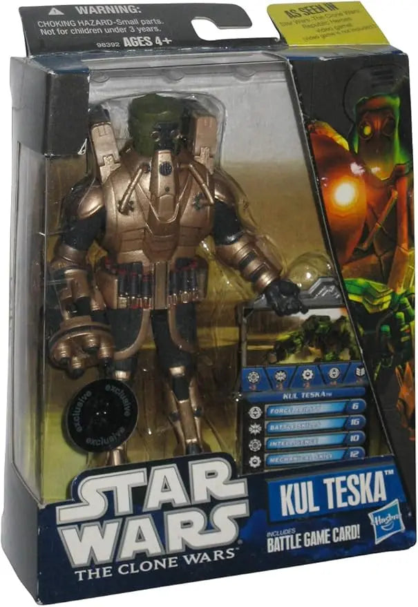 Star Wars Clone Wars Exclusive Action Figure Kul Teska - Figurio