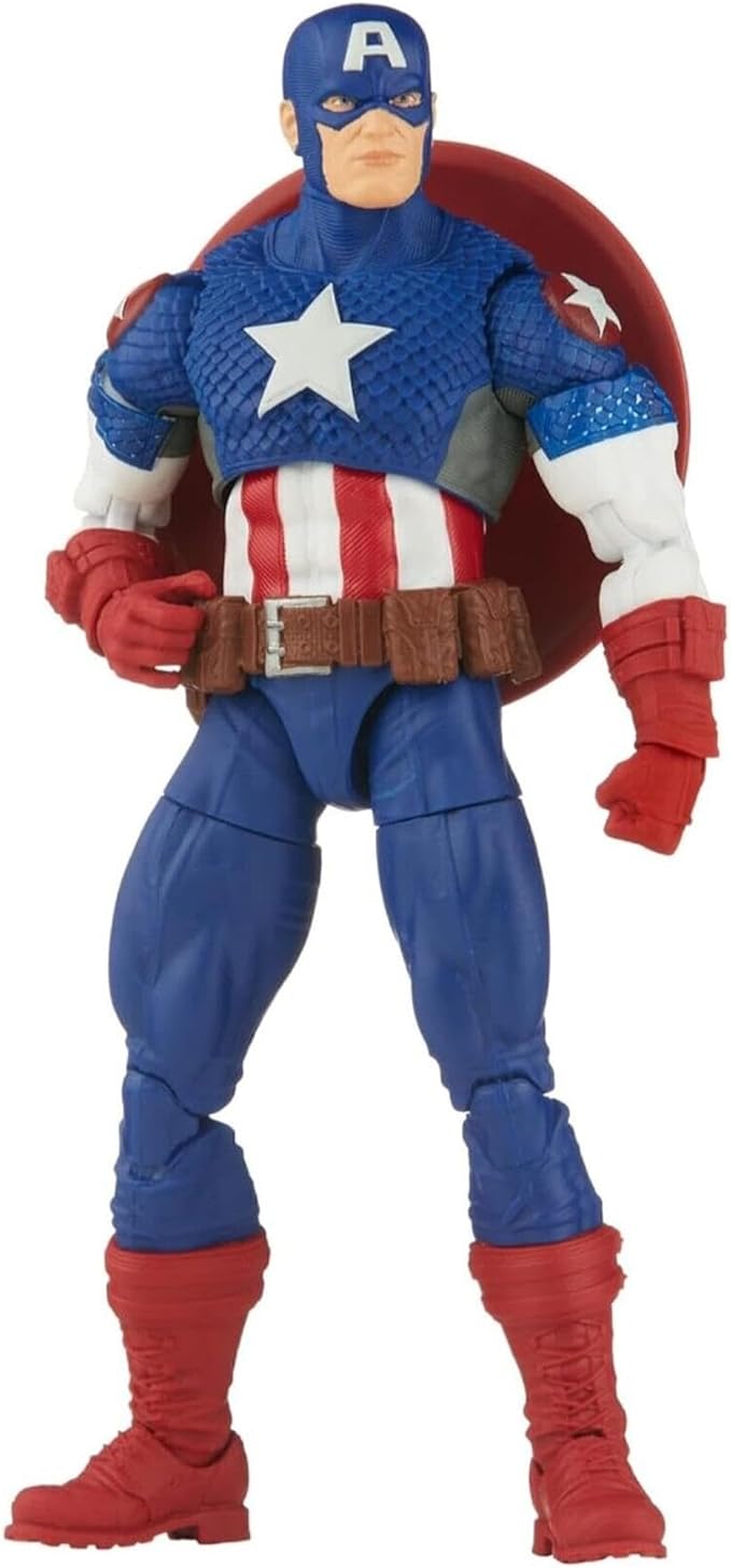 Marvel Legends Series: Ultimate Captain America Ultimates,Classic Comic Collectible 6 Inch Action Figure - Figurio