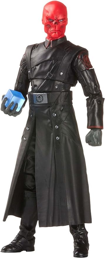 Marvel Legends Series MCU Disney Plus Red Skull What If Series Action Figure 6-inch Collectible Toy, 1 Accessory and 1 Build-A-Figure Part - Figurio