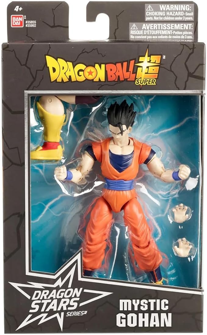 Bandai America - Dragon Ball Super Dragon Stars Mystic Gohan - Figurio