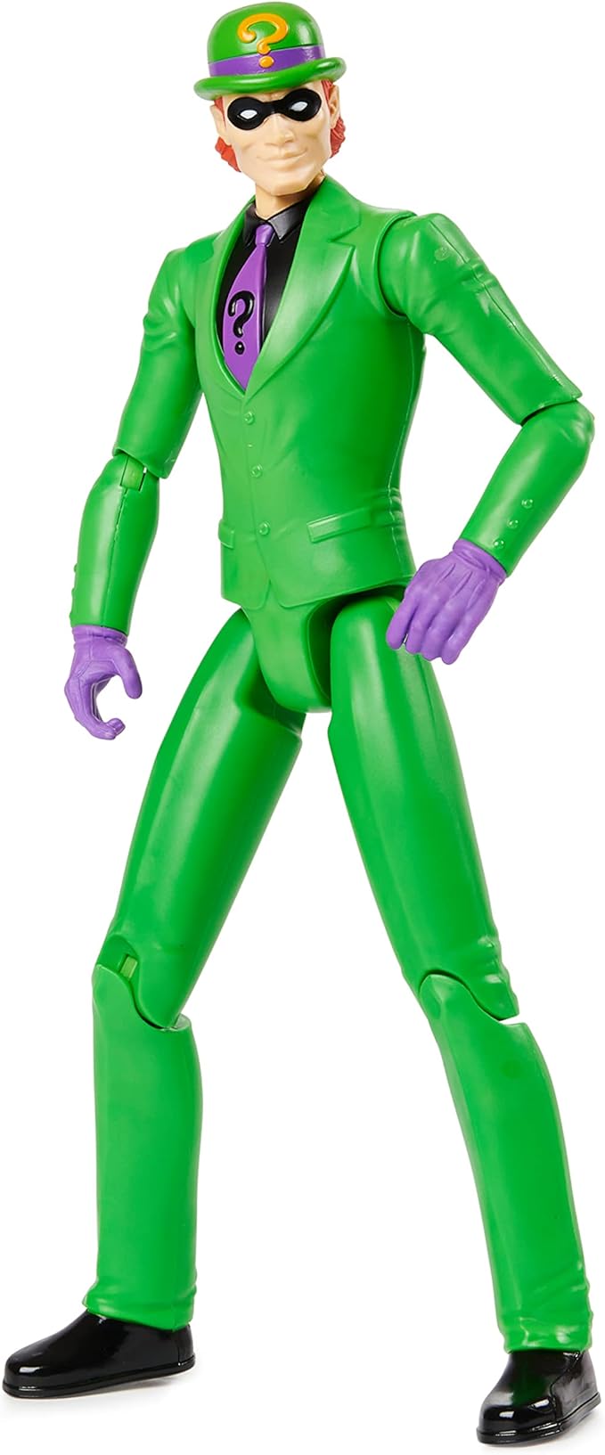 Batman 12-inch The Riddler Action Figure, Kids Toys for Boys Aged 3 and up - Figurio