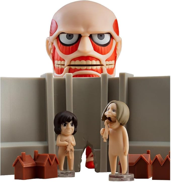 GOOD SMILE COMPANY Attack on Titan: Colossal Titan Nendoroid Action Figure Renewal Set - Figurio