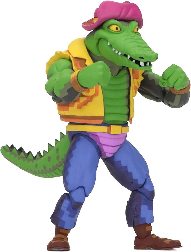 NECA Teenage Mutant Ninja Turtles: Turtles in Time - 7" Scale Action Figure - Leatherhead - Figurio