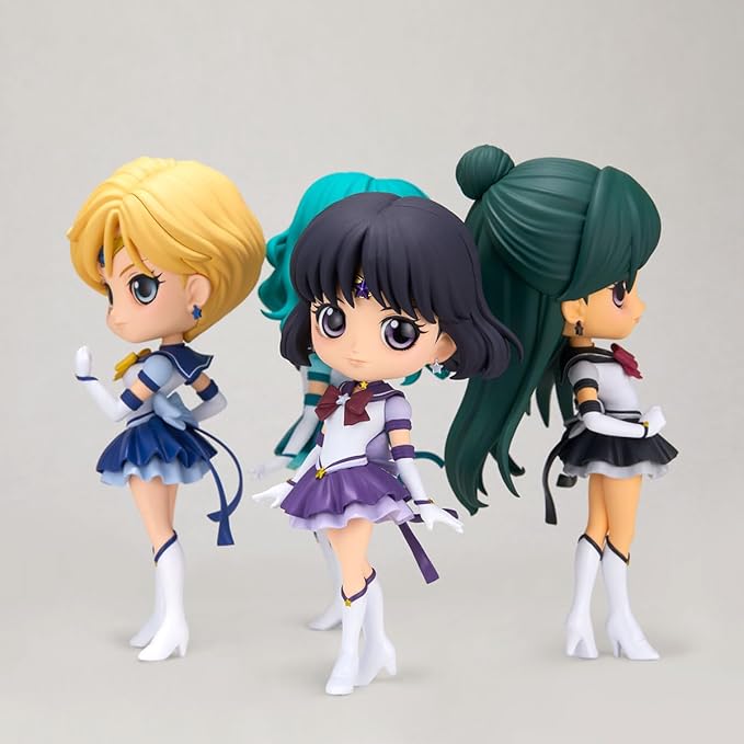 Banpresto - Pretty Guardian Sailor Moon Cosmos The Movie - Eternal Sailor Saturn (ver. B), Bandai Spirits Q Posket Figure - Figurio