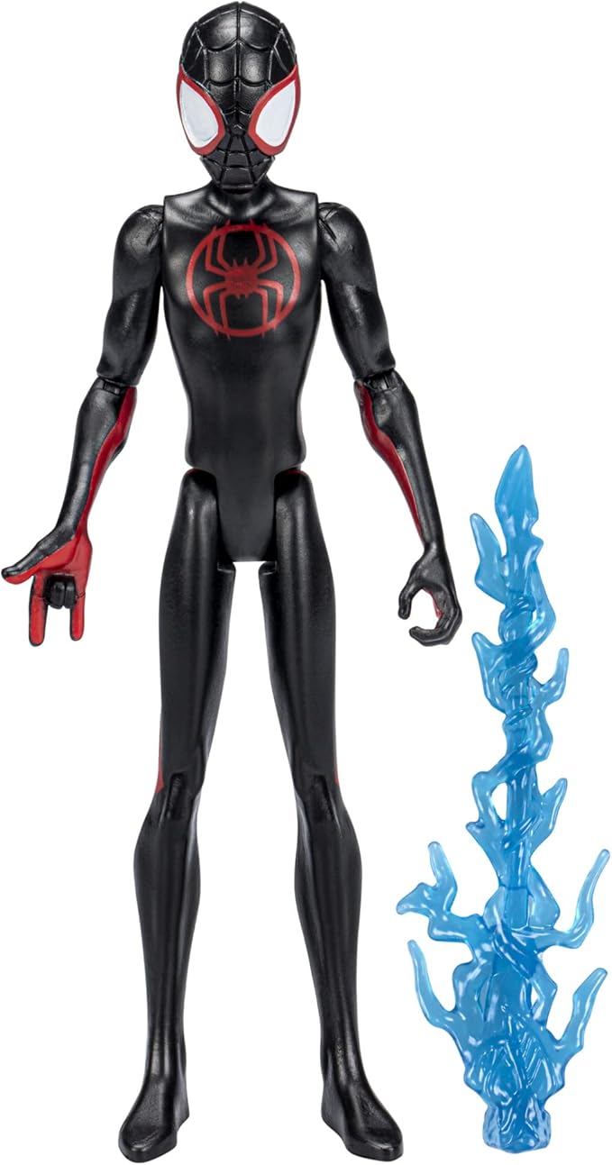 Marvel Spider-Man Across The Spider-Verse Miles Morales, 6-Inch-Scale Action Figure with Web Accessory, Toys for Kids Ages 4 and Up - Figurio