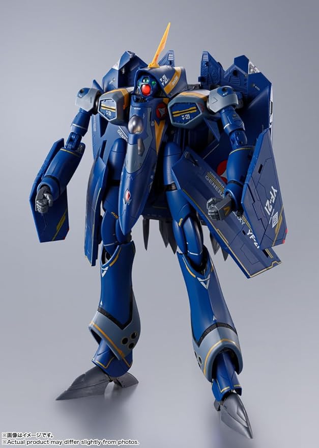 TAMASHII NATIONS - Macross Plus - YF-21 (Guld Goa Bowman Use), Bandai Spirits DX Chogokin Figure - Figurio