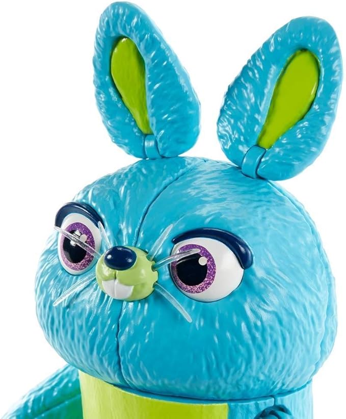 Disney Pixar Toy Story 4 Bunny Figure, 9 in / 22.86 cm Tall, With Staff, Posable Character Figure For Kids 3 Years And Older - Figurio