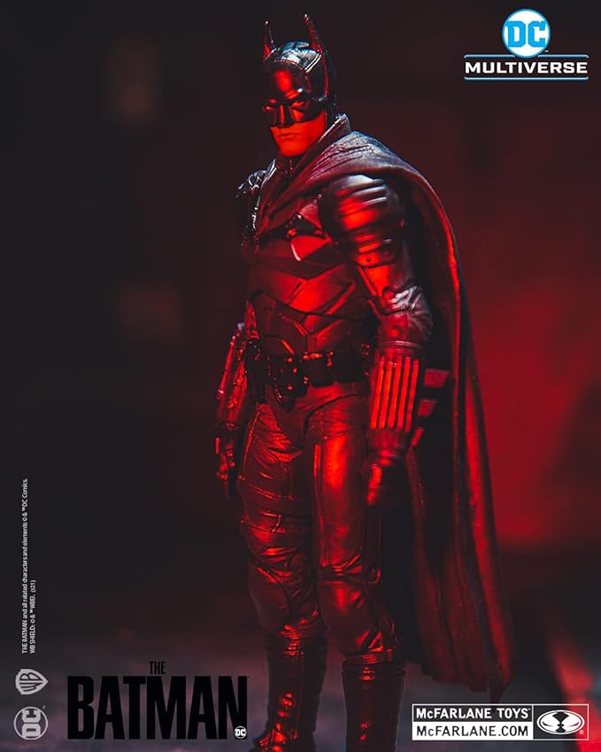 DC Batman: The Batman (Movie) 7" Action Figure with Accessories - Figurio