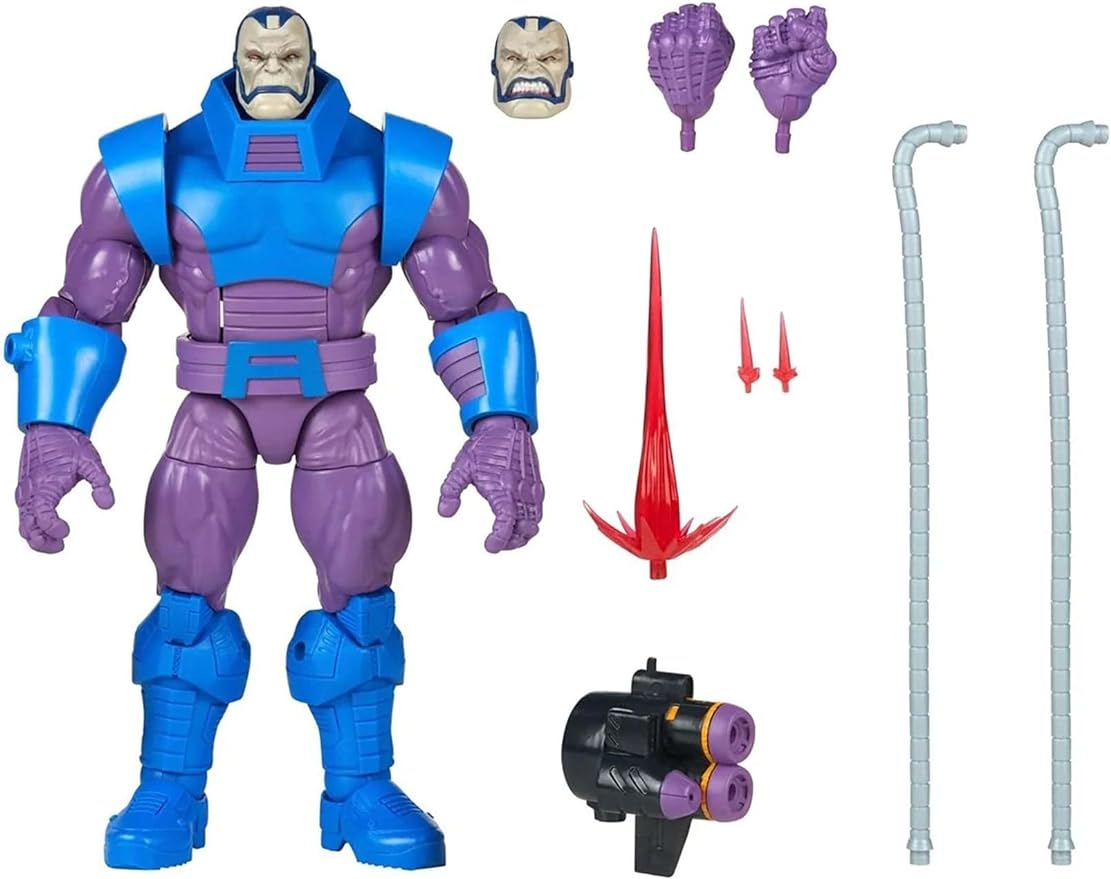 Marvel Legends Series The Uncanny X-Men 6-inch Apocalypse Retro Action Figure Toy, includes 8 Accessories, Kids Ages 4 and Up, multicolor - Figurio