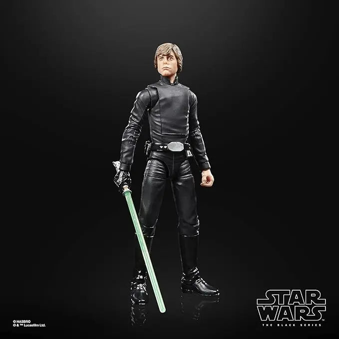 STAR WARS The Black Series Luke Skywalker (Jedi Knight), Return of The Jedi 40th Anniversary 6-Inch Collectible Action Figures - Figurio