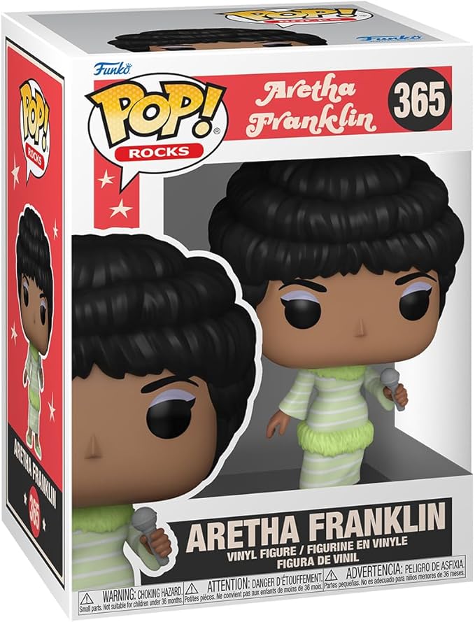 Funko Pop! Rocks: Aretha Franklin (Green Dress) - Figurio