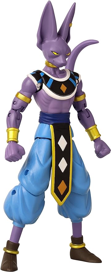 Dragon Stars Series - Dragon Ball Super - Beerus Version 2, 6.5" Action Figure - Figurio