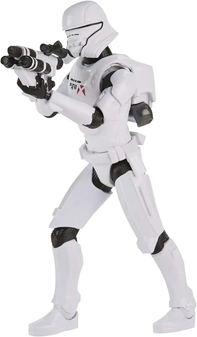 STAR WARS Galaxy of Adventures The Rise of Skywalker Jet Trooper 5'-Scale Action Figure Toy with Fun Blaster Action Movement - Figurio