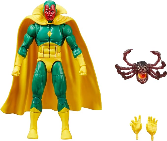 Marvel Legends Series Vision, Comics Collectible 6-Inch Action Figure - Figurio