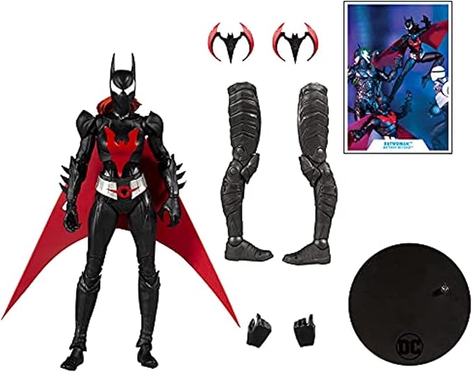 McFarlane Toys DC Multiverse Build-A-Figure Batman Beyond Batwoman 7inch Action Figure - Figurio