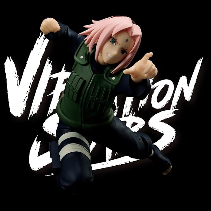 Banpresto - Naruto Shippuden - Haruno Sakura II, Bandai Spirits Vibration Stars Figure - Figurio